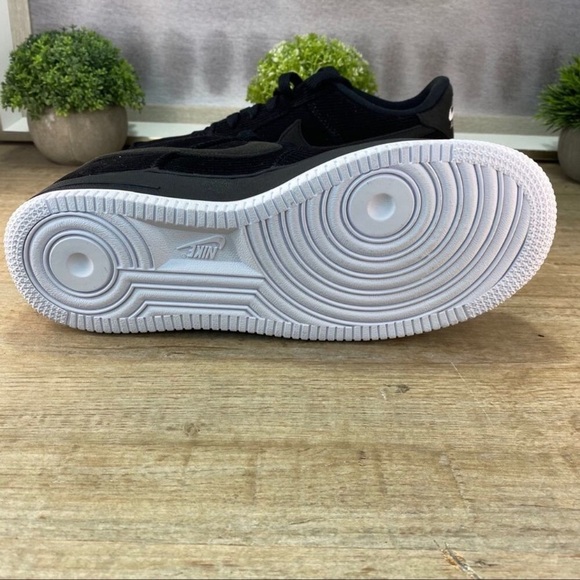 Nike Air Force 1. New in box. Corduroy black. - Picture 5 of 9